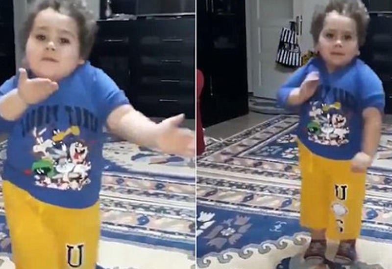 Турецкий мальчик отметил окончание Рамазана зажигательным танцем