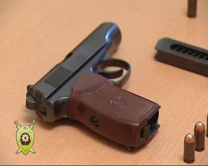 У жителя Баку обнаружили пистолет