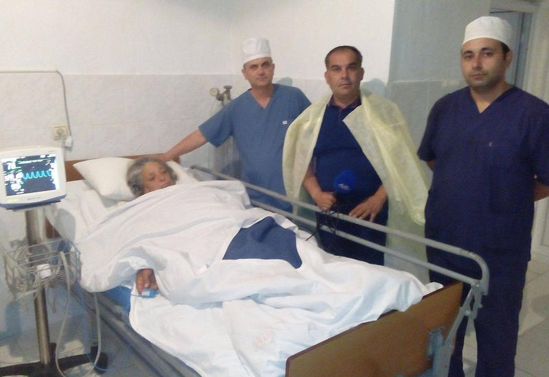 Главврач о состоянии женщины, раненой в результате обстрела Арменией мирных жителей села Алханлы