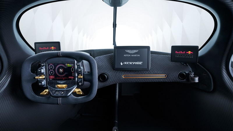 Aston Martin рассекретил гиперкар Valkyrie мощностью 1130 л.с.