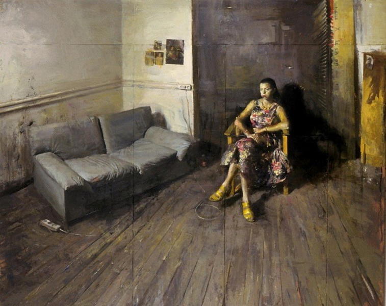 "Картинная галерея" Day.Az: Одиночество глазами художника Йоргоса Рорриса