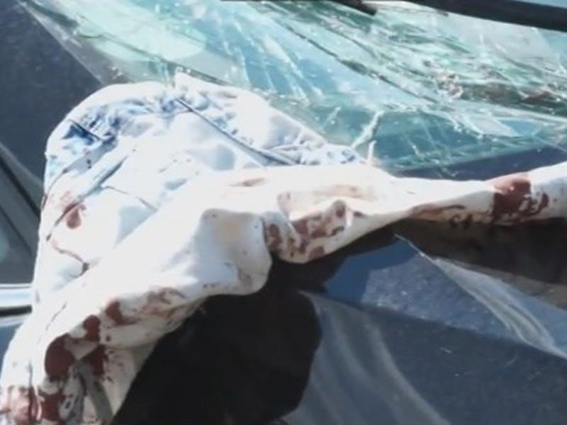 Bakı-Şamaxı yolunda avtomobil aşdı - Sürücü və həyat yoldaşı xəstəxanalıq oldu