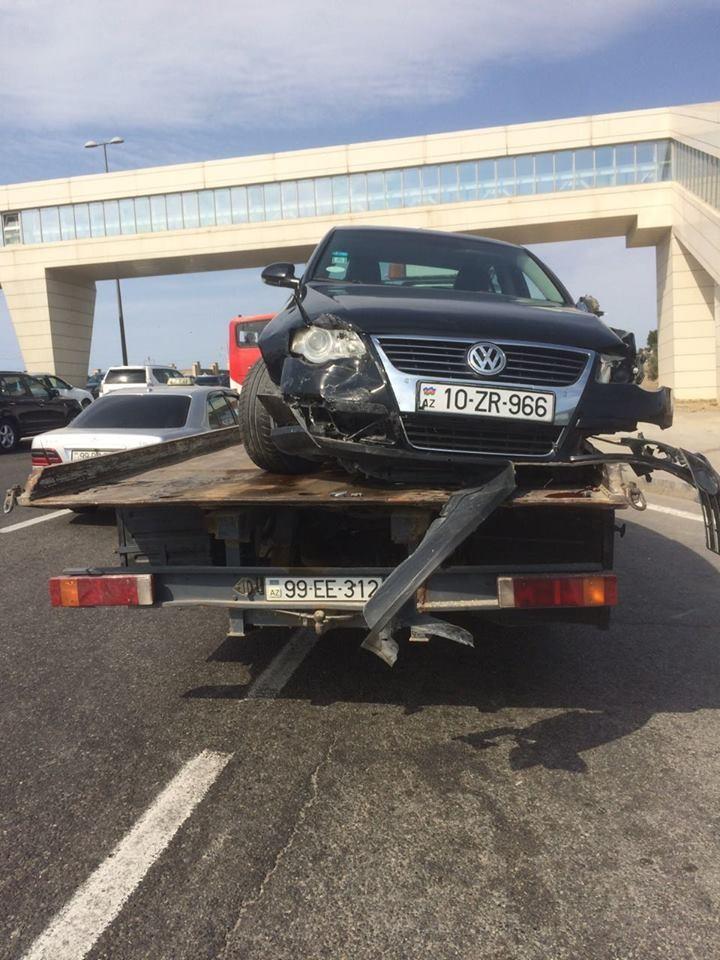 Тяжелое ДТП на дороге в бакинский аэропорт, есть погибшие