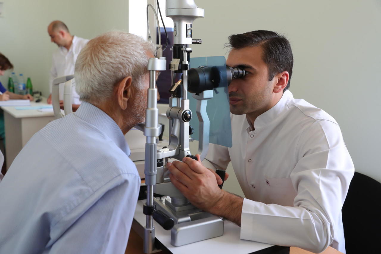 При поддержке Общественного объединения регионального развития в Имишлинском районе проведено медобследование в связи с глазными болезнями