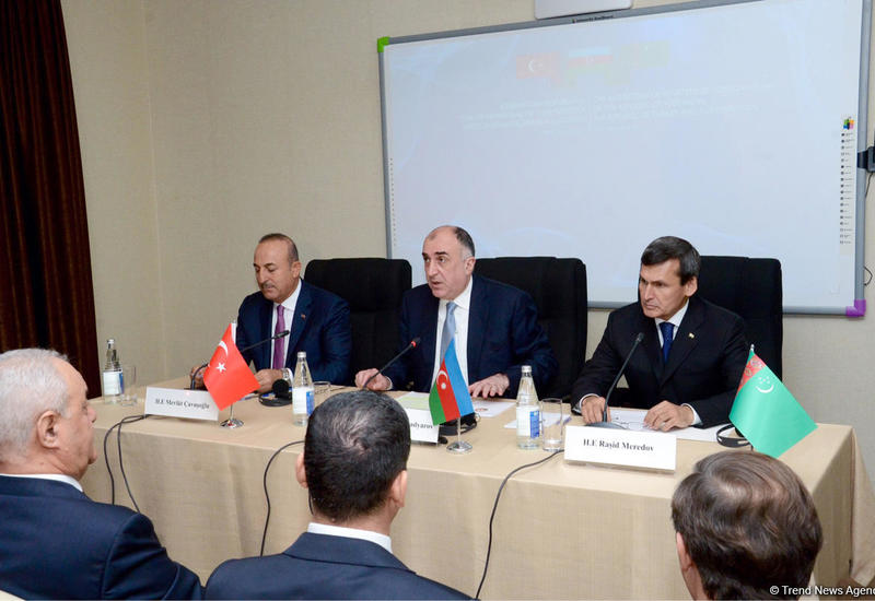 Главы МИД Азербайджана, Турции и Туркменистана подписали Бакинскую декларацию