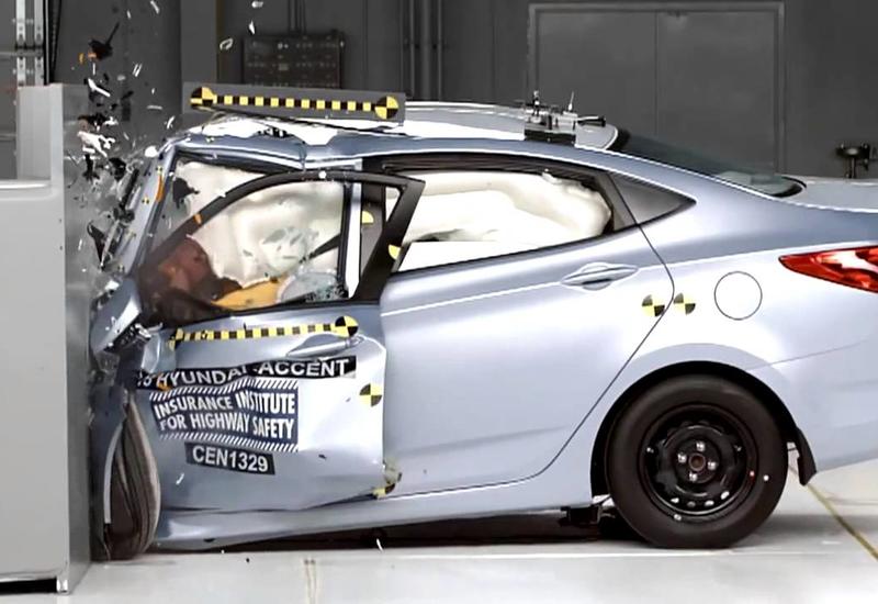 Краш-тест Hyundai Solaris с живым человеком внутри