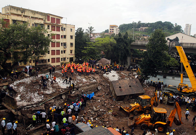 В Мумбаи обрушился жилой дом