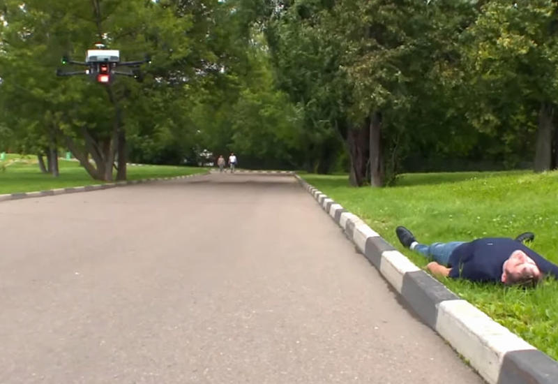 Скорая беспилотная помощь: в Москве создали дрон-дефибриллятор
