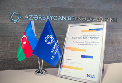 Межбанк Азербайджана - лидер по количеству платежей посредством карт VISA