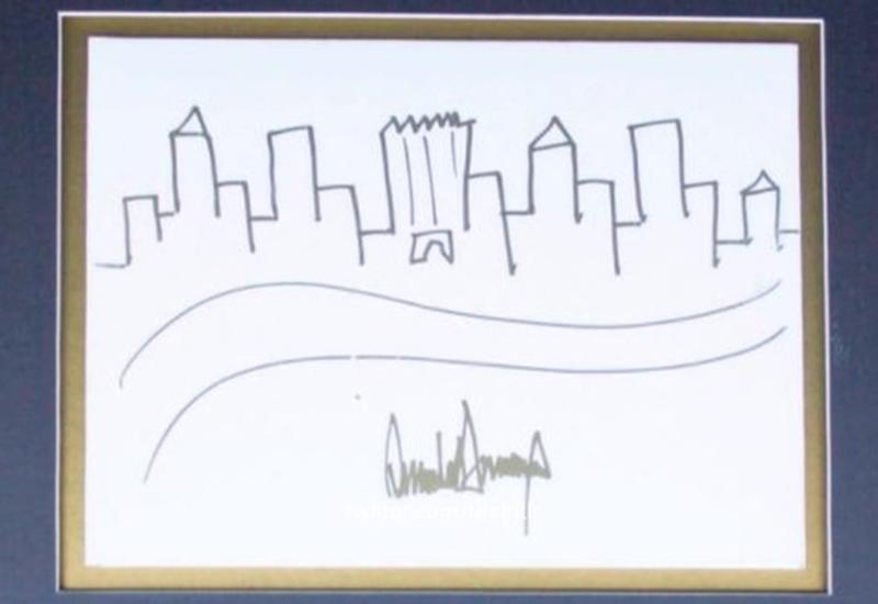 Рисунок Дональда Трампа ушел с молотка