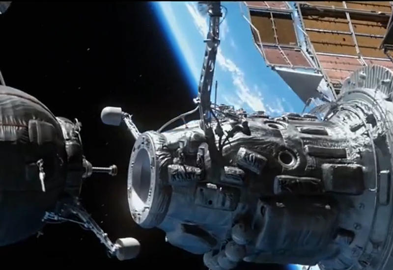 На Байконуре представили фильм "Салют-7" - ВИДЕО