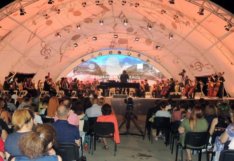 В Габале состоялся грандиозный концерт Молодежного симфонического оркестра Бакинской музыкальной академии