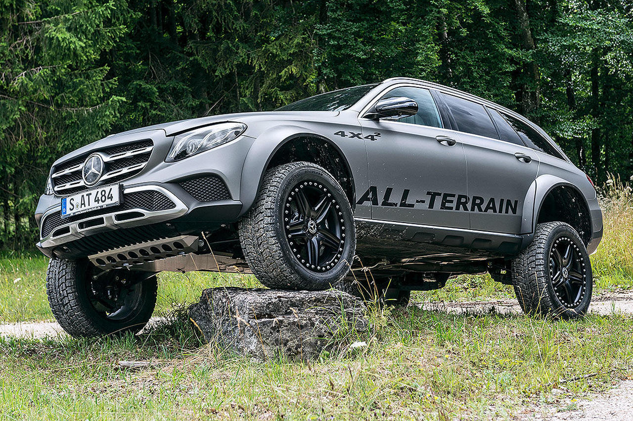 Суперуниверсал Mercedes-Benz на портальных осях могут отправить в серию