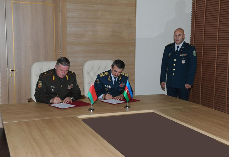 Пограничники Азербайджана и Беларуси подписали двухлетний план взаимодействия