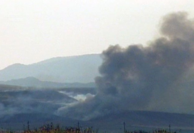 Армяне совершили поджег на оккупированных территориях Азербайджана