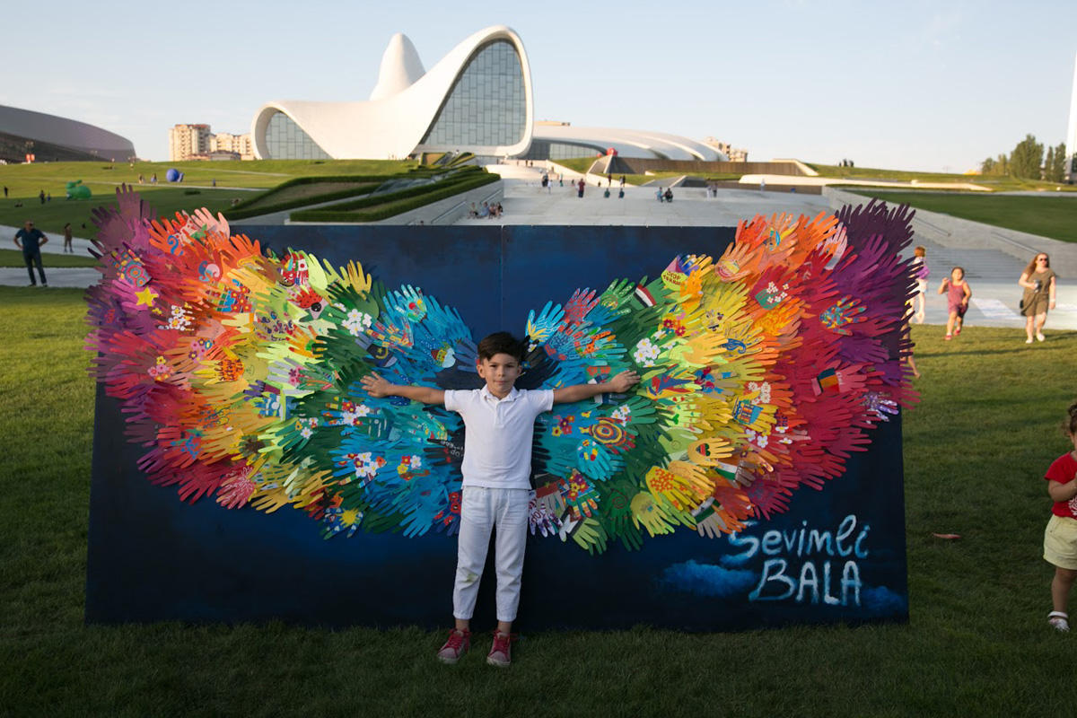 В парке Центра Гейдара Алиева прошел день творчества для детей