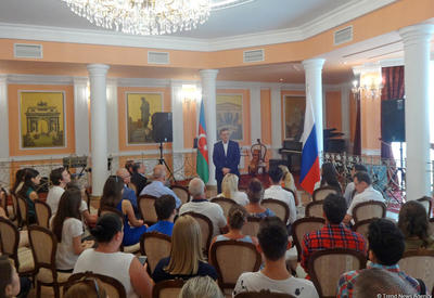 В Баку состоялась церемония проводов азербайджанских студентов на учебу в Россию <span class="color_red">- ФОТО</span>