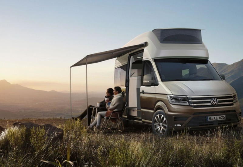 Новейший Volkswagen Crafter подготовили для больших путешествий