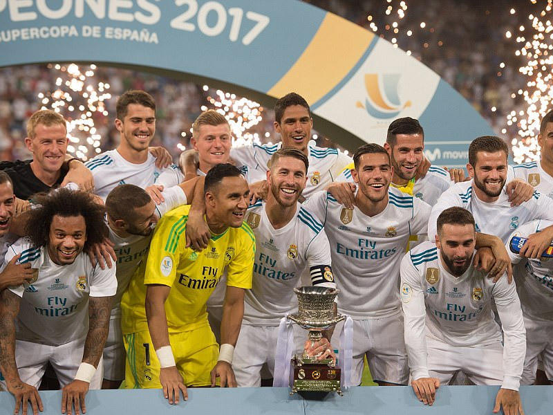 "Реал" победил "Барселону" и в 10-й раз выиграл Суперкубок Испании