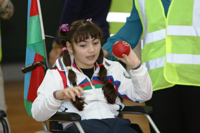 Uşaq paralimpiyaçılarımız boccia üzrə beynəlxalq yarışda