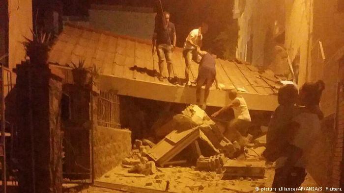 Землетрясение в Италии: есть жертвы