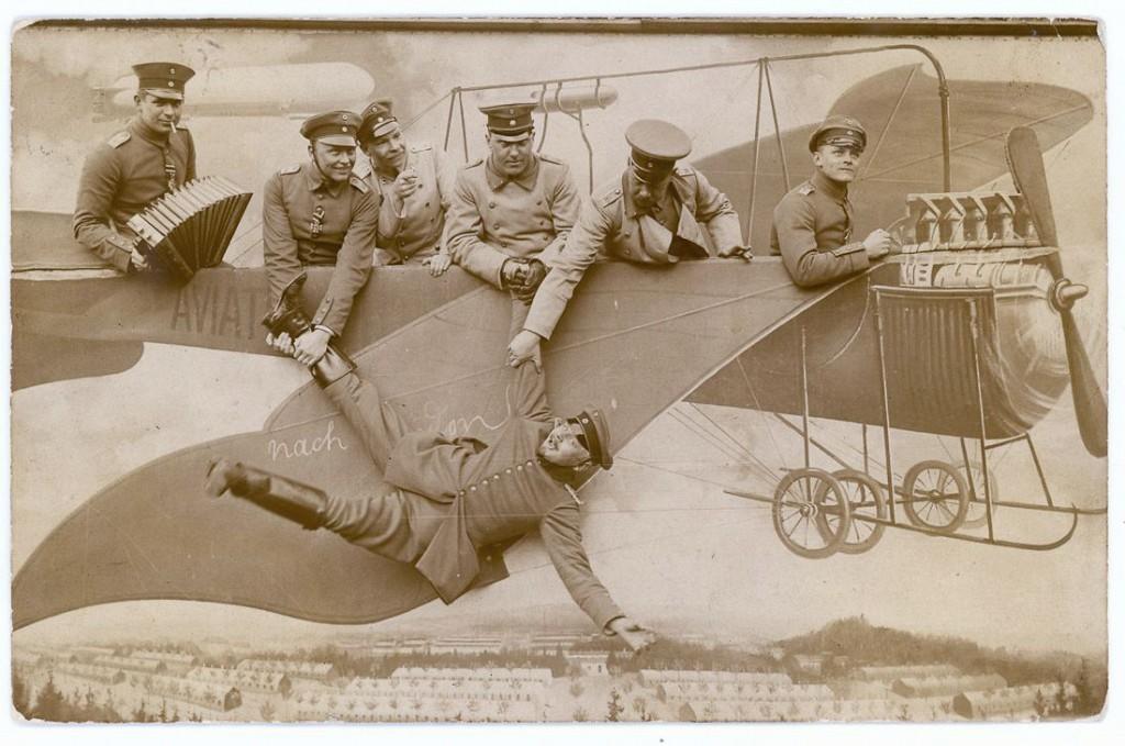 Фотошопили как могли: снимки 1912-1945 годов с армейским юмором
