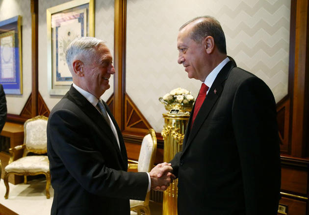Эрдоган и глава Пентагона обсудили вопрос целостности Ирака и Сирии