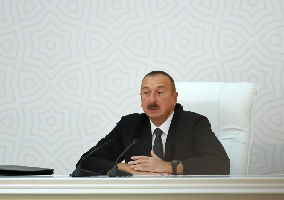 Президент Ильхам Алиев: Азербайджан выйдет на мировые рынки своей качественной продукцией в еще большем объеме