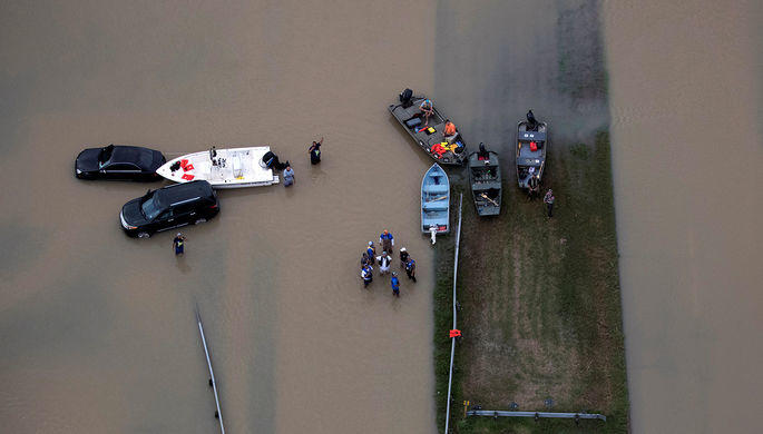 Власти Техаса оценили ущерб от урагана «Харви»