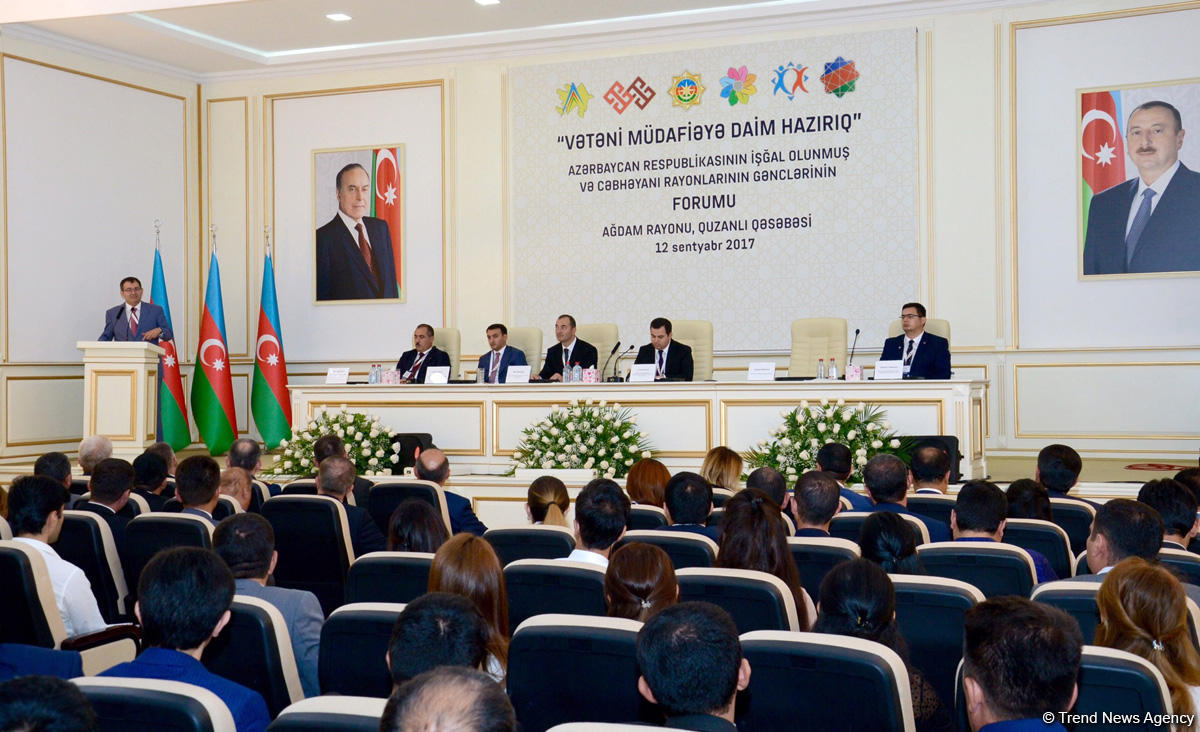 Молодежь оккупированных и приграничных районов Азербайджана собралась на форум в Гузанлы