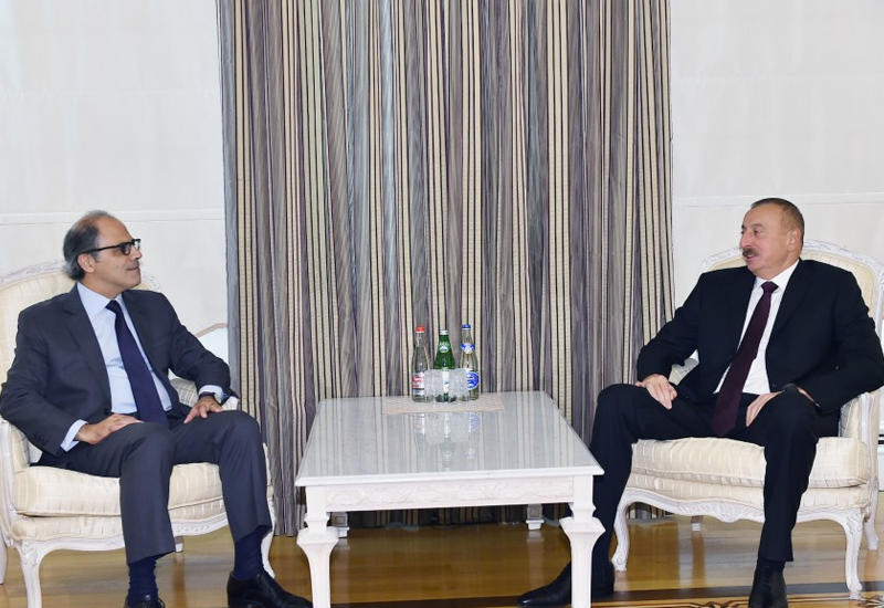 Президент Ильхам Алиев принял главу Департамента МВФ по странам Ближнего Востока и Центральной Азии