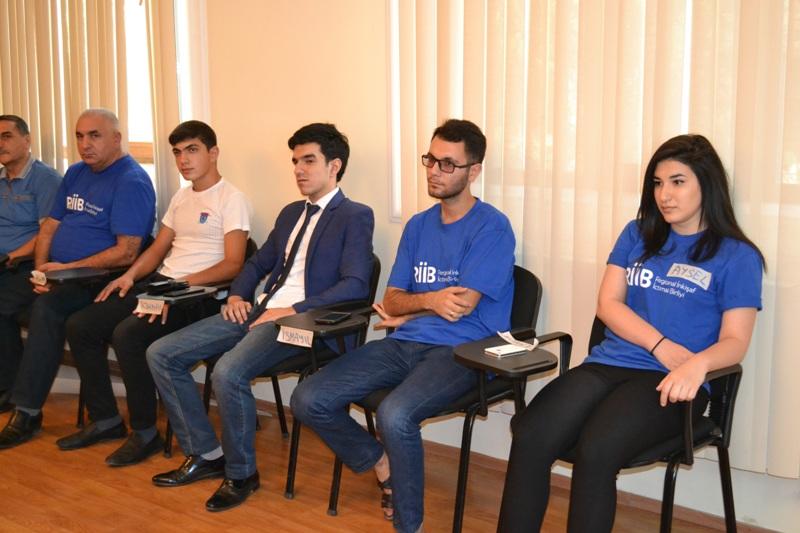 Общественное объединение регионального развития Фонда Гейдара Алиева провело тренинги для волонтеров