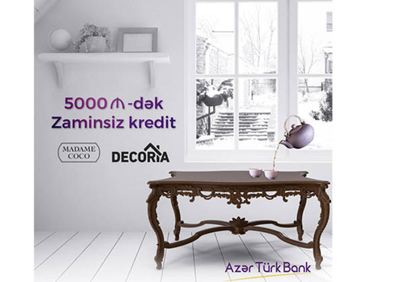 Azer Turk Bank предлагает #GülKimi кредит без поручителя