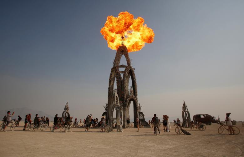 Фестиваль Burning Man 2017