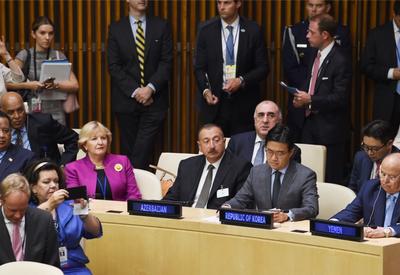 Президент Ильхам Алиев в Нью-Йорке принял участие в мероприятии высокого уровня - &quot;Поддержка политической декларации о реформе ООН&quot; - ФОТО