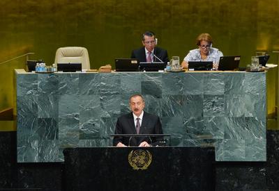 Президент Ильхам Алиев: Один из тех военных преступников, кто совершил ужасные преступления против человечества, - нынешний президент Армении