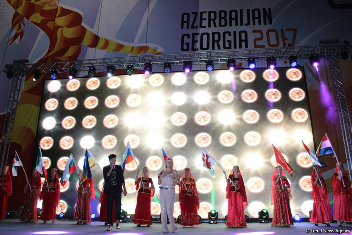 В Баку состоялась церемония открытия Чемпионата Европы по волейболу