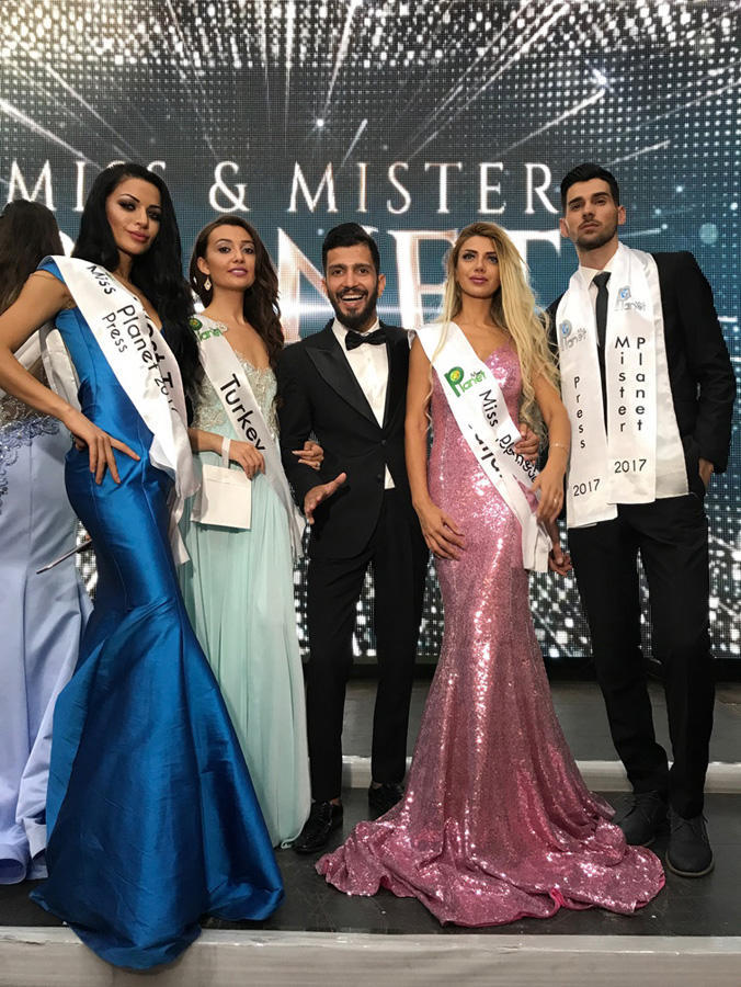Азербайджанские модели на конкурсе красоты “Miss & Mister Planet - 2017”