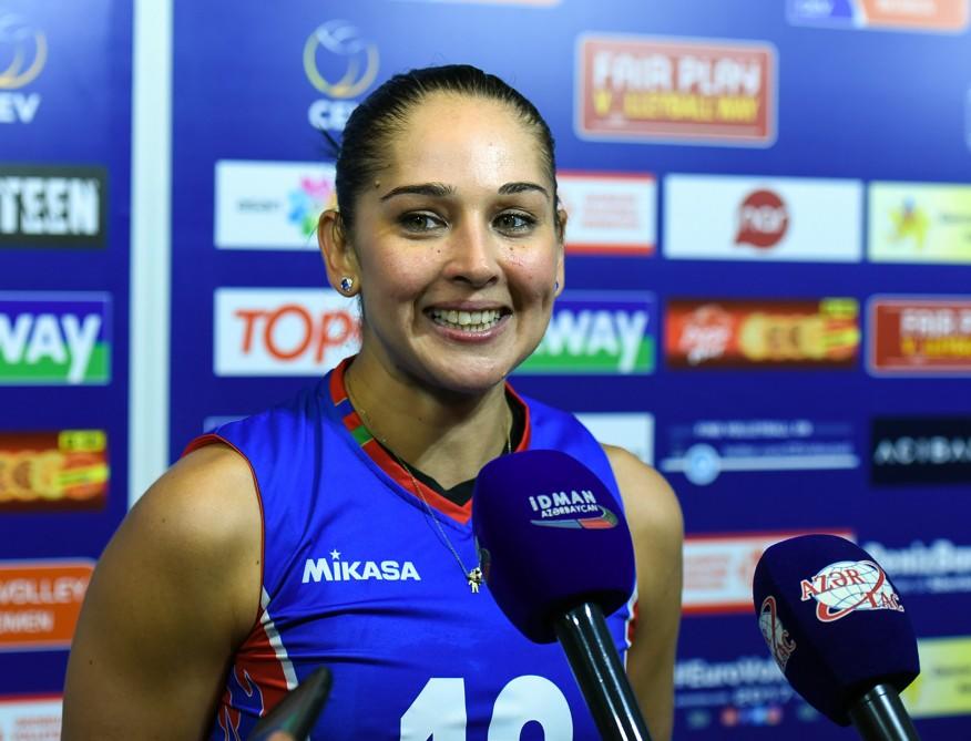 Валерия Мамедова: Волейболистки Азербайджана завоюют для страны медали домашнего чемпионата Европы