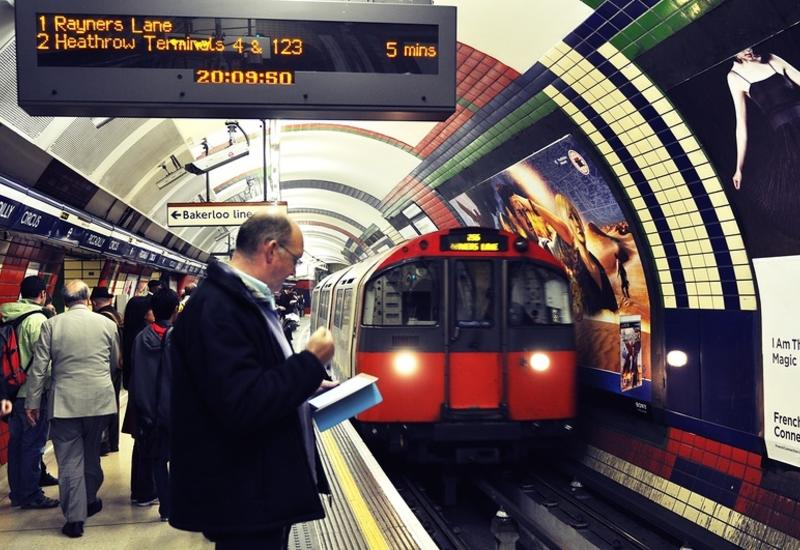 Эвакуация в лондонском метро
