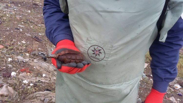 В Гяндже рядом с мавзолеем Низами обнаружили гранату