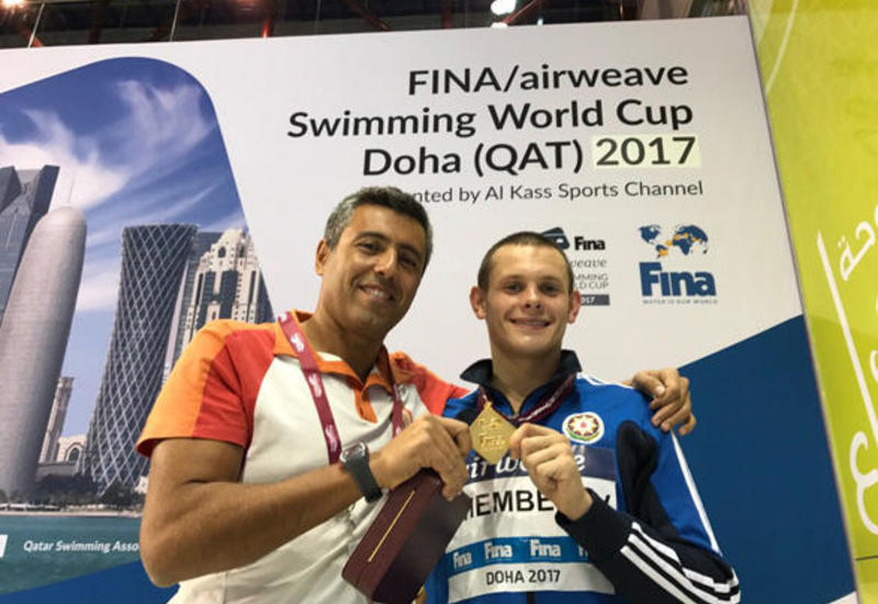 Четырехкратный чемпион Исламиады завоевал "золото" на Кубке мира по плаванию