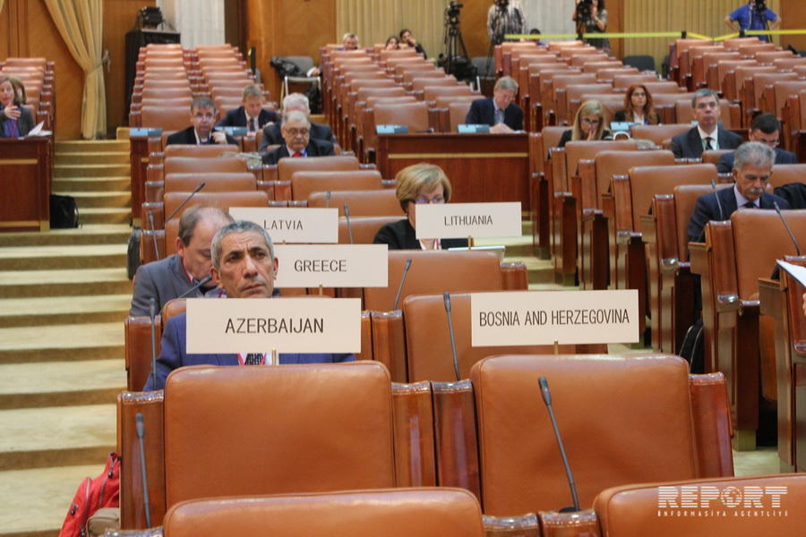 Azərbaycanlı deputat NATO PA-da Ermənistanın işğalçı siyasətindən danışdı
