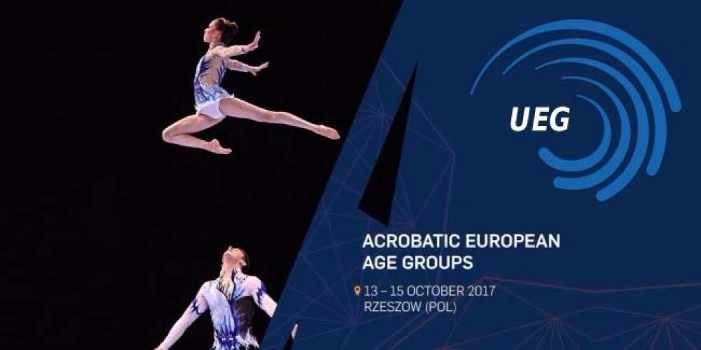 Азербайджанские гимнасты приняли участие в ЧЕ-2017 по акробатике среди возрастных групп