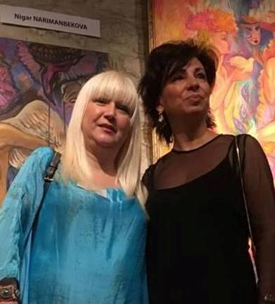 Картины азербайджанской художницы на престижной выставке в Париже