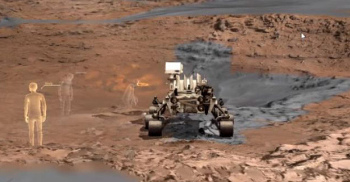 NASA помогло землянам прогуляться по поверхности Марса