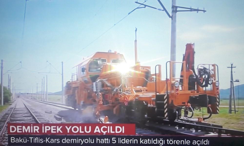 Турецкие СМИ: Открытие железной дороги Баку-Тбилиси-Карс – историческое событие
