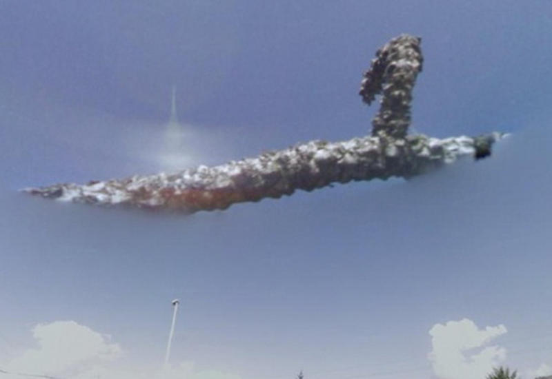Топ-14 мистических фото, сделанных камерами Google Earth