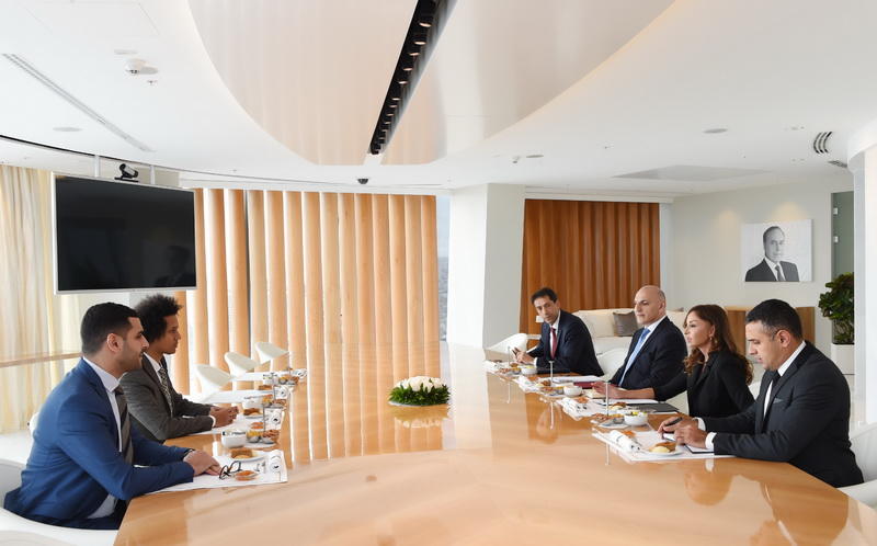 Первый вице-президент Мехрибан Алиева встретилась с членами группы дружбы Франция-Азербайджан Национальной Ассамблеи Франции