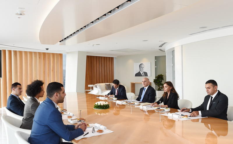 Первый вице-президент Мехрибан Алиева встретилась с членами группы дружбы Франция-Азербайджан Национальной Ассамблеи Франции